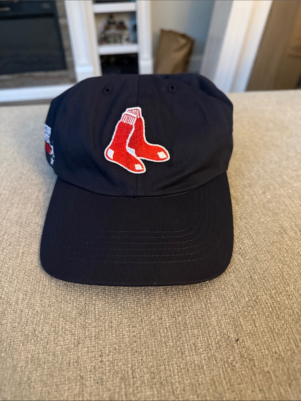 47 Brand Noah Kahan Navy Cap with Red Socks Logo